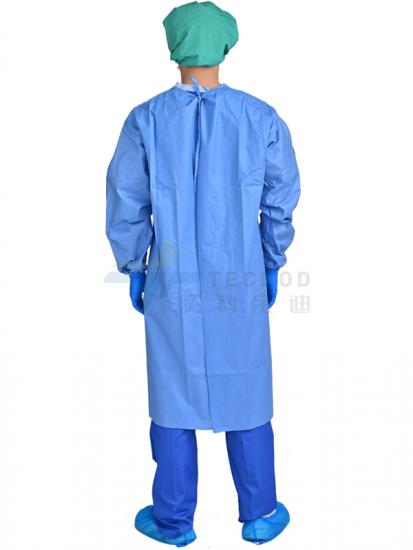 Fabric Reinforced Sterile Disposable Surgical Gown