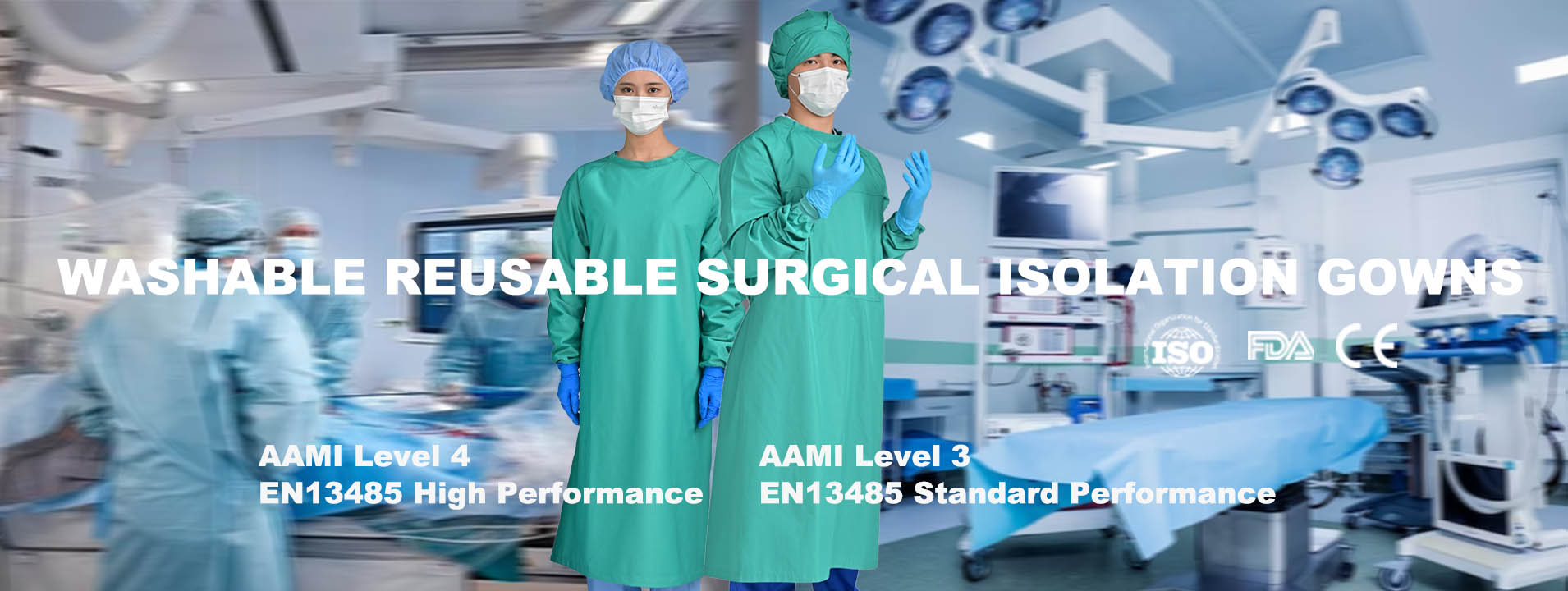 Washable Reusable Surgical Gown Solution Manufacturer